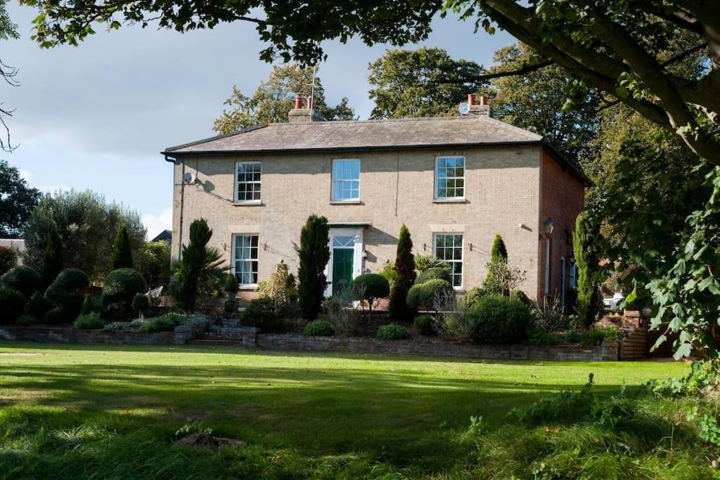 Firs Sleeps 15 Stunning Country House With Hot Tub Sudbourne Buitenkant foto