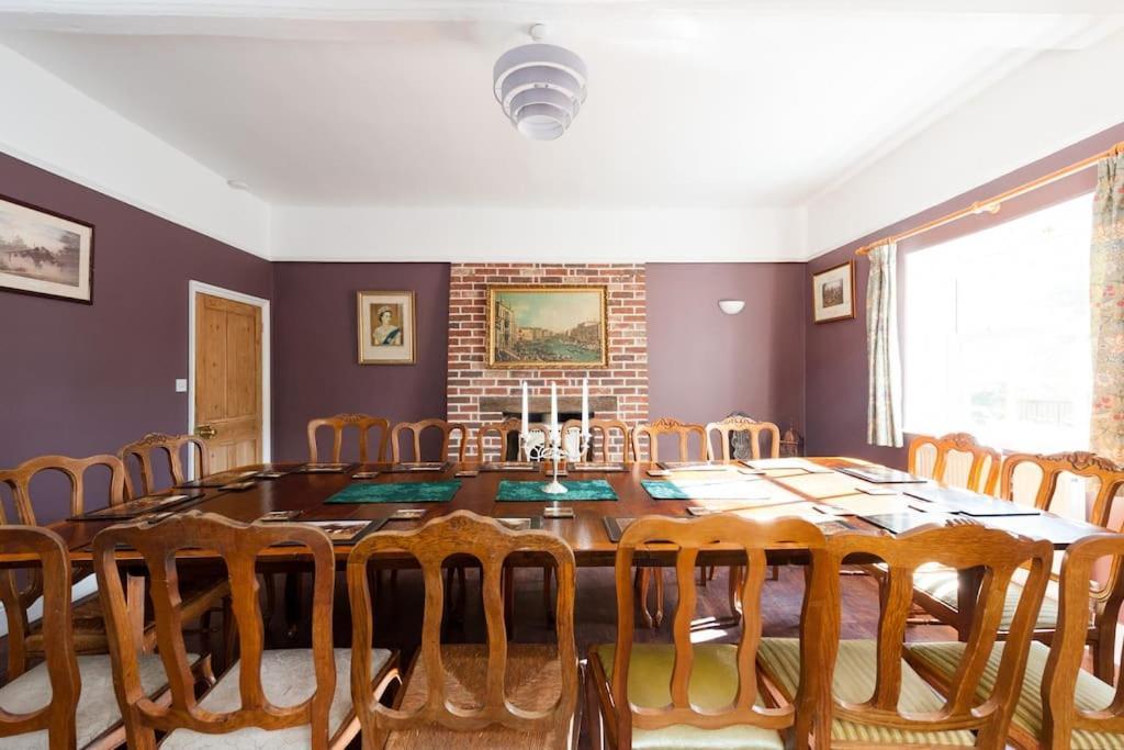Firs Sleeps 15 Stunning Country House With Hot Tub Sudbourne Buitenkant foto